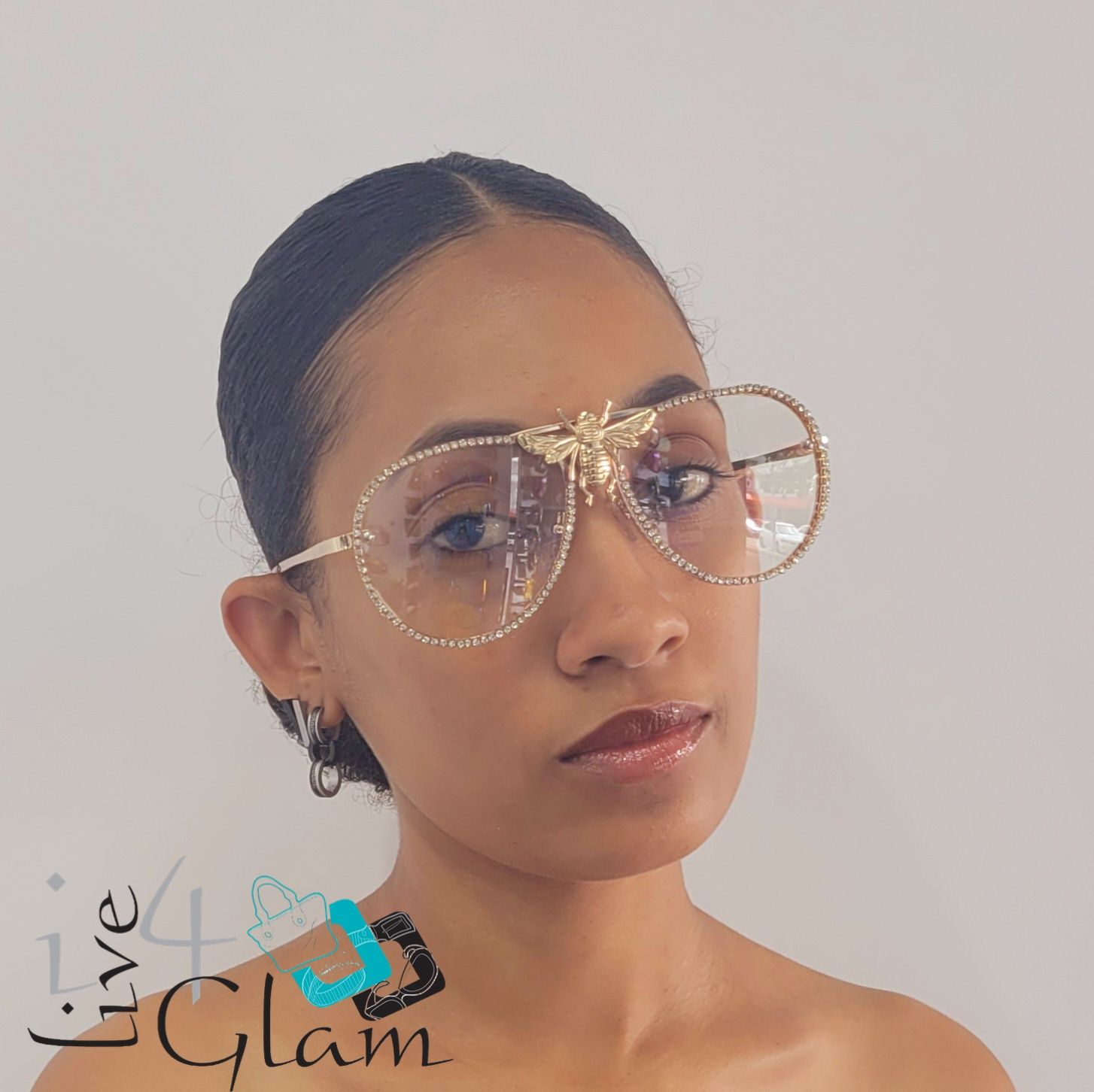 Bee Iced Out Sunglasses
