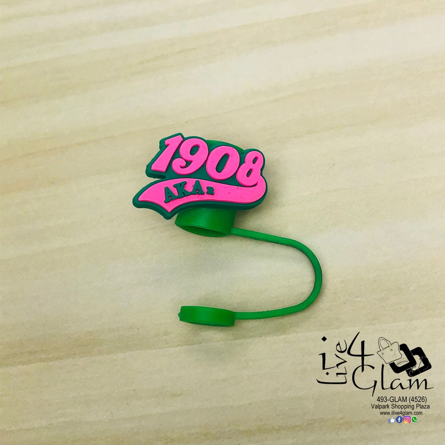 Large AKA Silicone Straw Cover, Style: Style 4