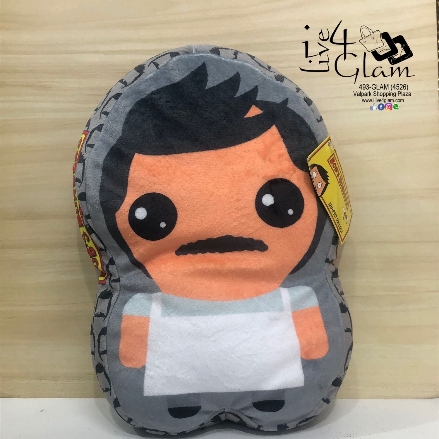 Bob&#39;s Burgers Pillow Bob