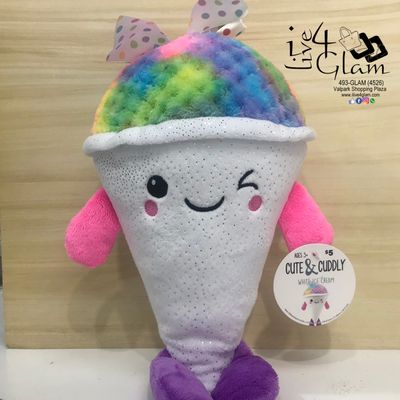 Plush Huggables Cute &amp; Cuddly Ice-Cream