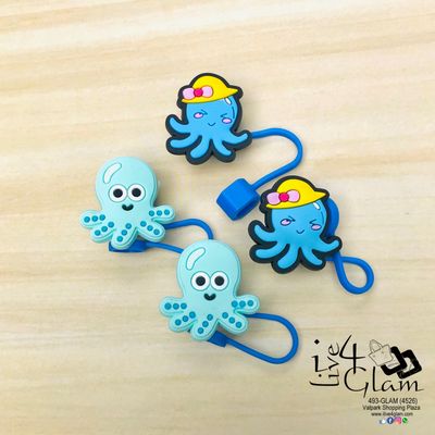 Octopus Large Straw Cover