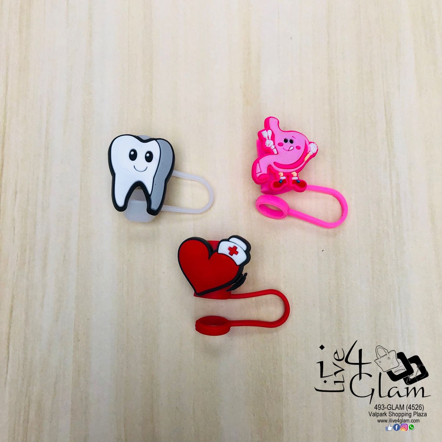 Large Medical Silicone Straw Cover