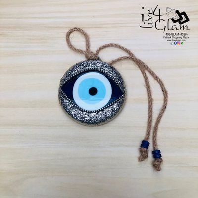 Evil Eye Wall Decoration Silver