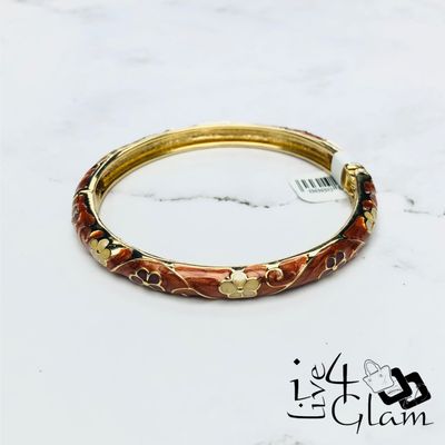 Stainless Steel Flower Bangle