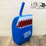 Blue Silicone Shark T&amp;T Cup