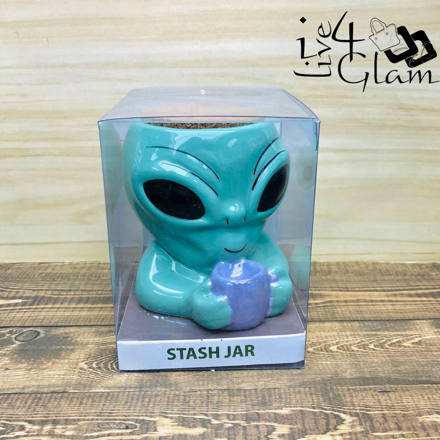 Alien Stash Jar
