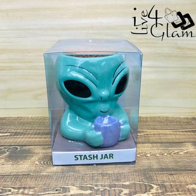 Alien Stash Jar