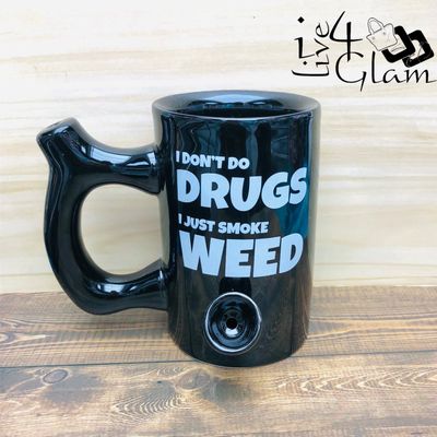 Black I Don&#39;t Do Drugs Mug