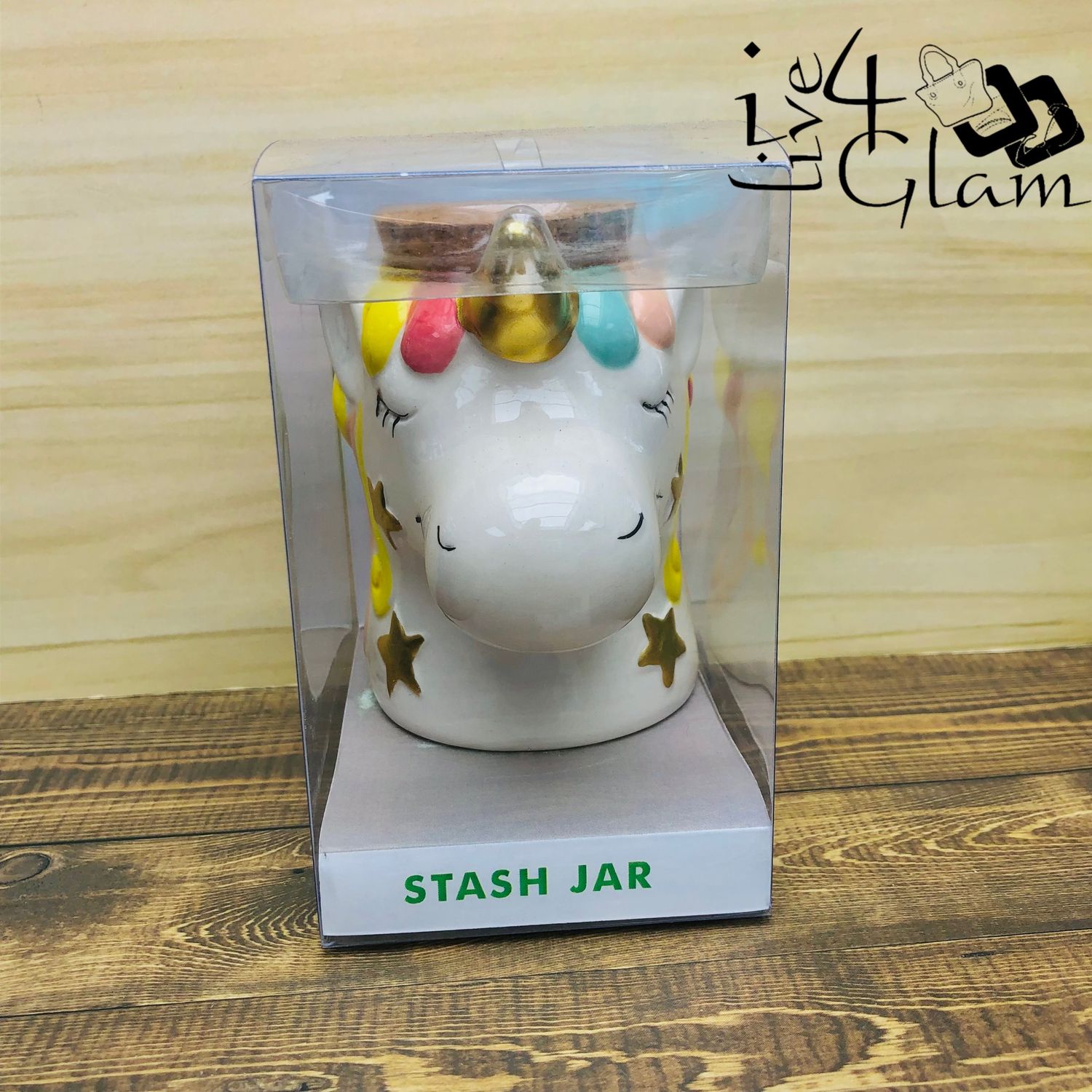 Unicorn Stash Jar