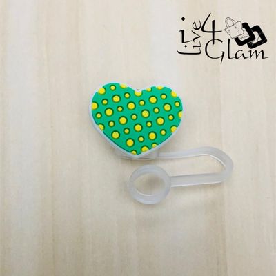 Heart Shaped Large Straw Cover