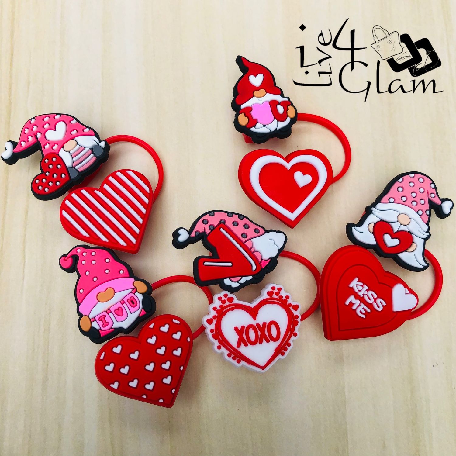 Large Gnome Silicone Straw Cover