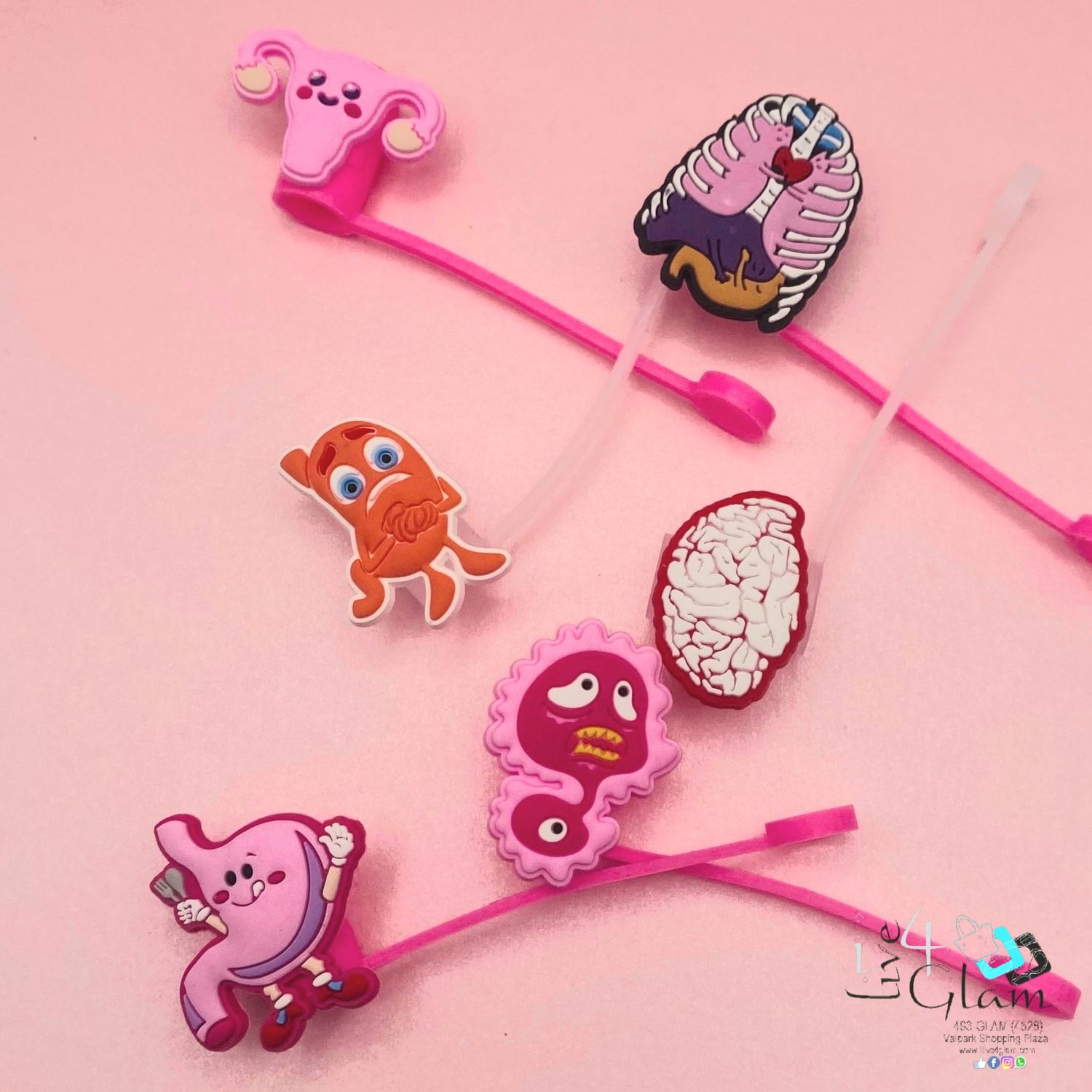 Organ Silicone Straw Cover