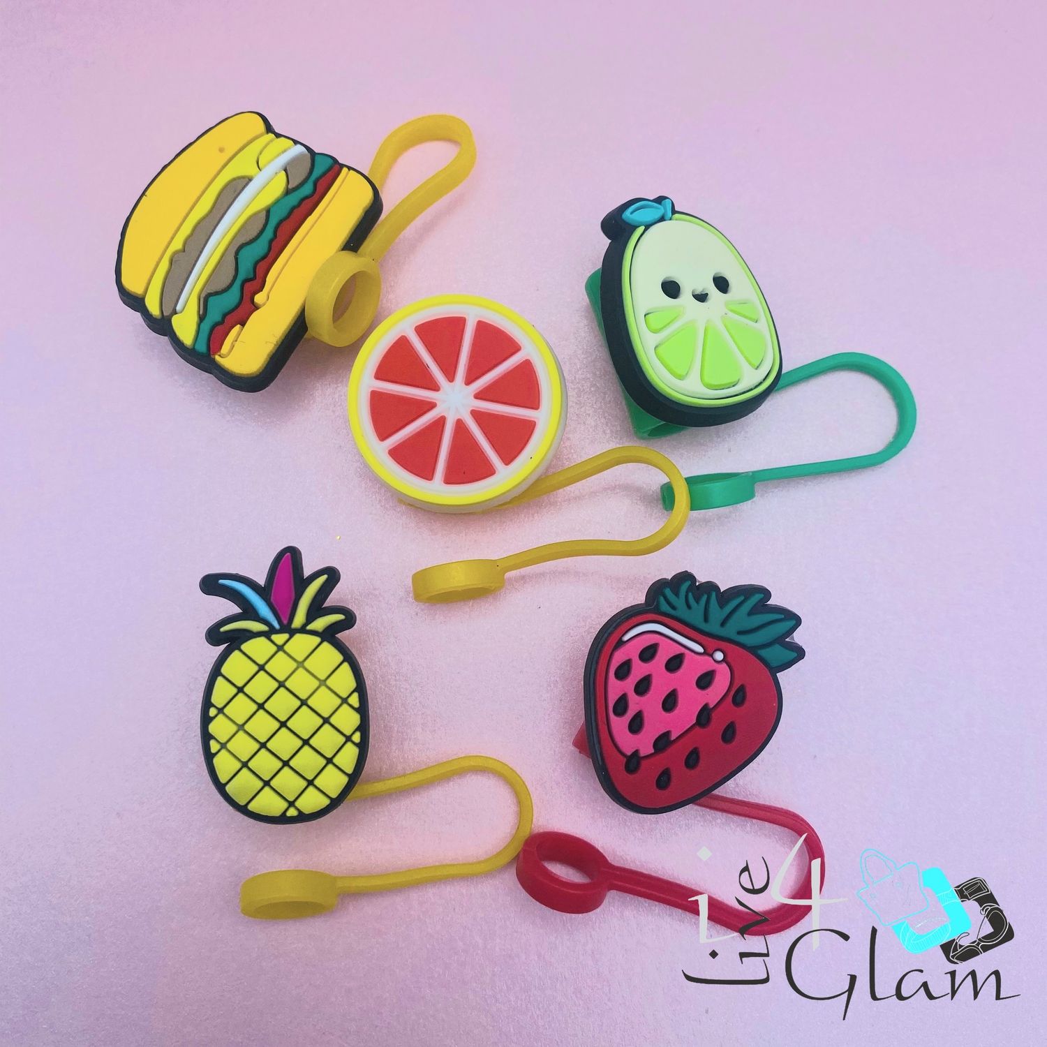 Food Silicone Straw Cover