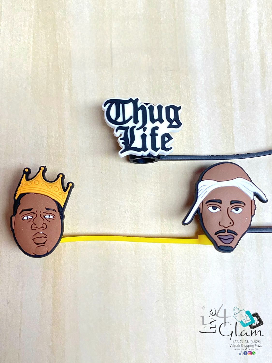 Rapper Silicone Straw Cover