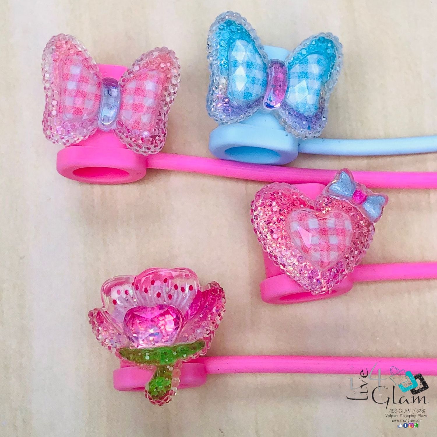 Large 3D Silicone Straw Cover
