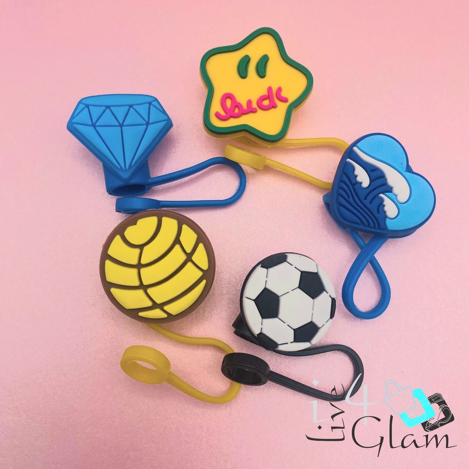 Silicone Straw Cover 