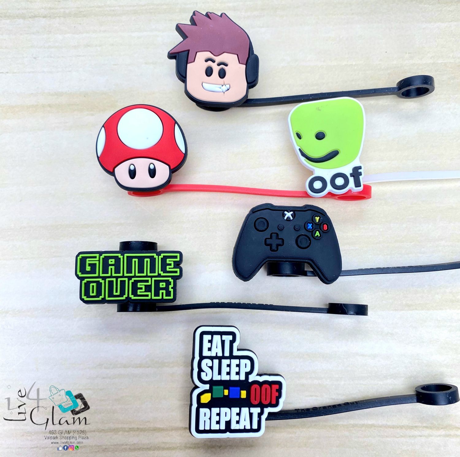 Gamer Straw Cover