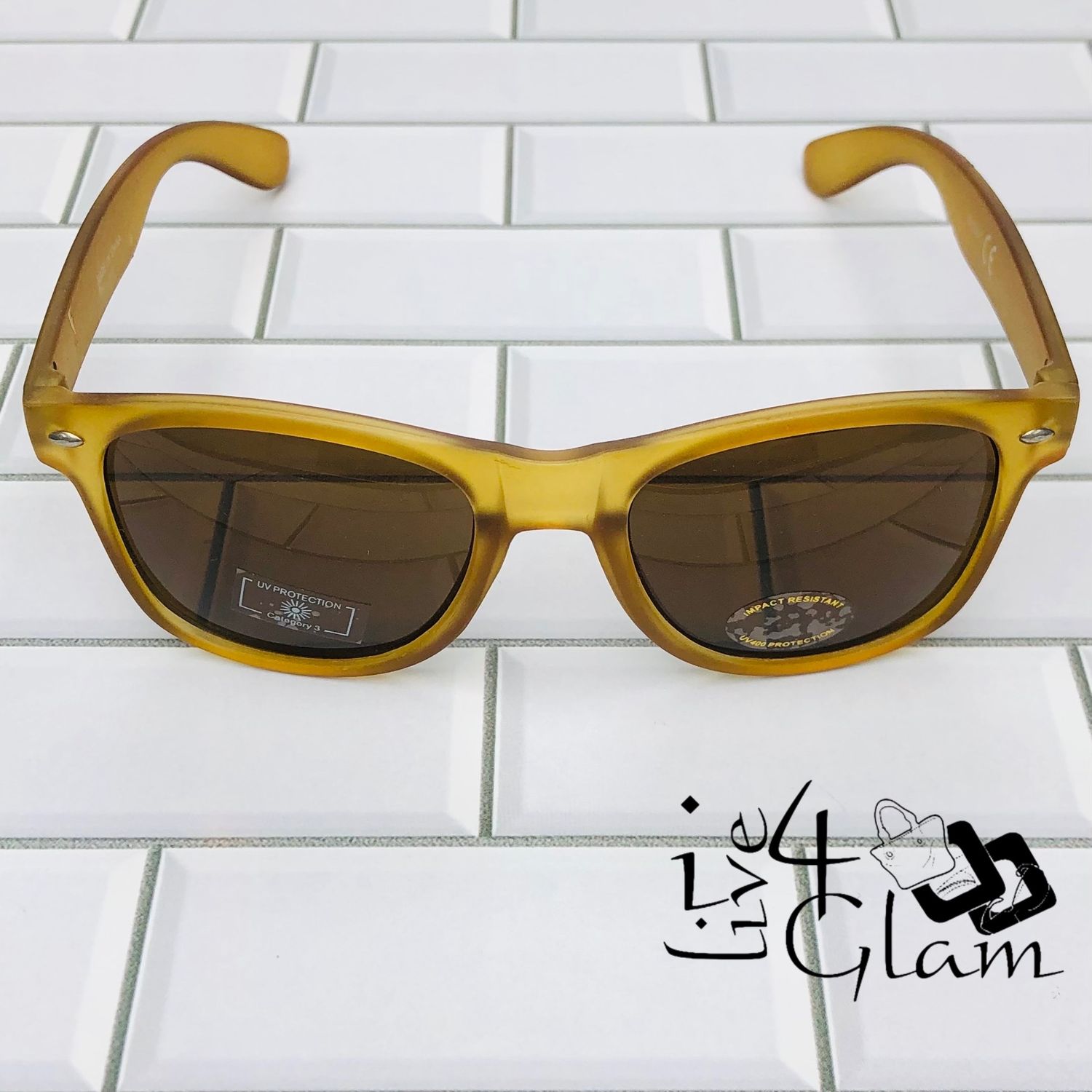 P Round UV Sunglasses
