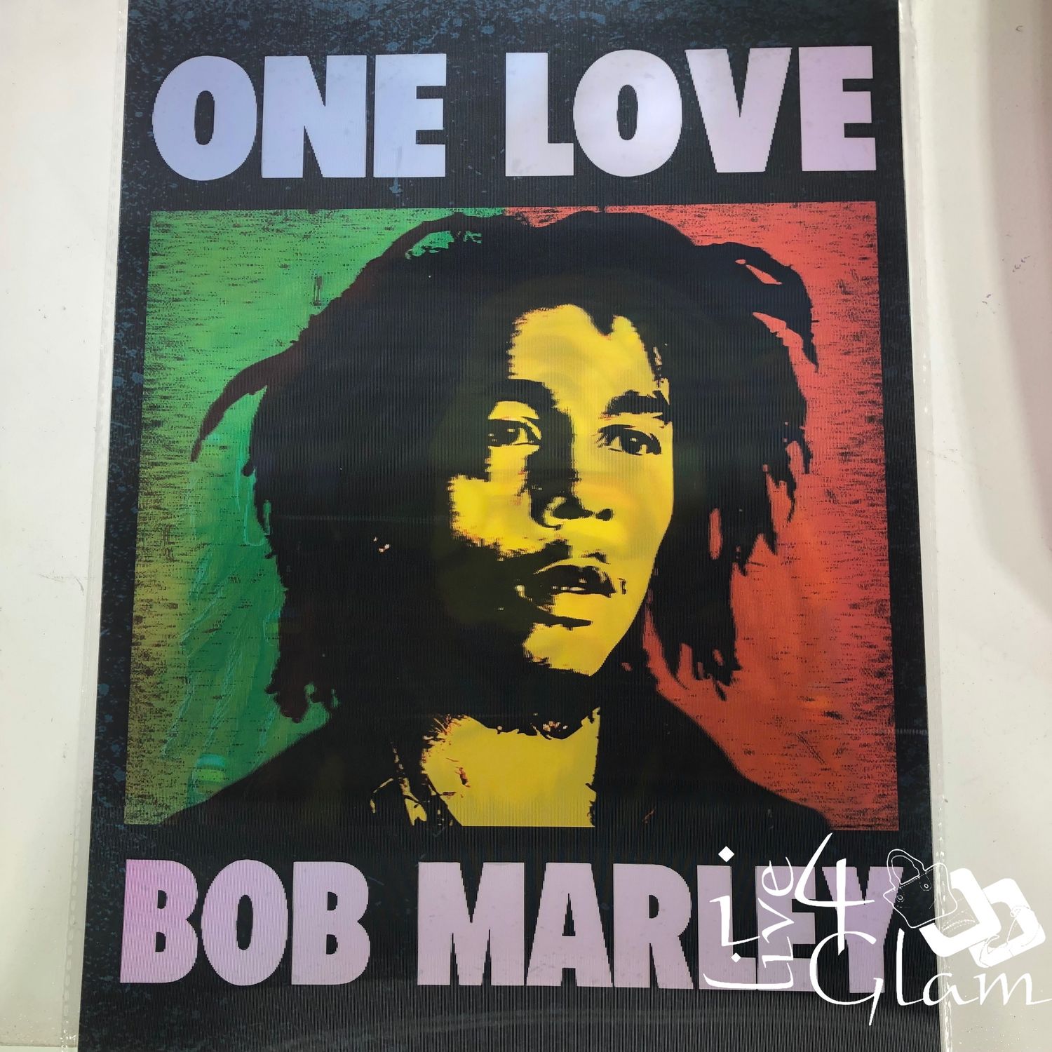 3D Holographic Poster Bob Marley Style 2