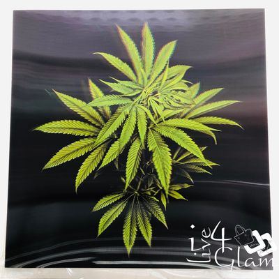 3D Holographic Poster Marijuana Leaves