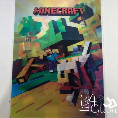 3D Holographic Poster Minecraft
