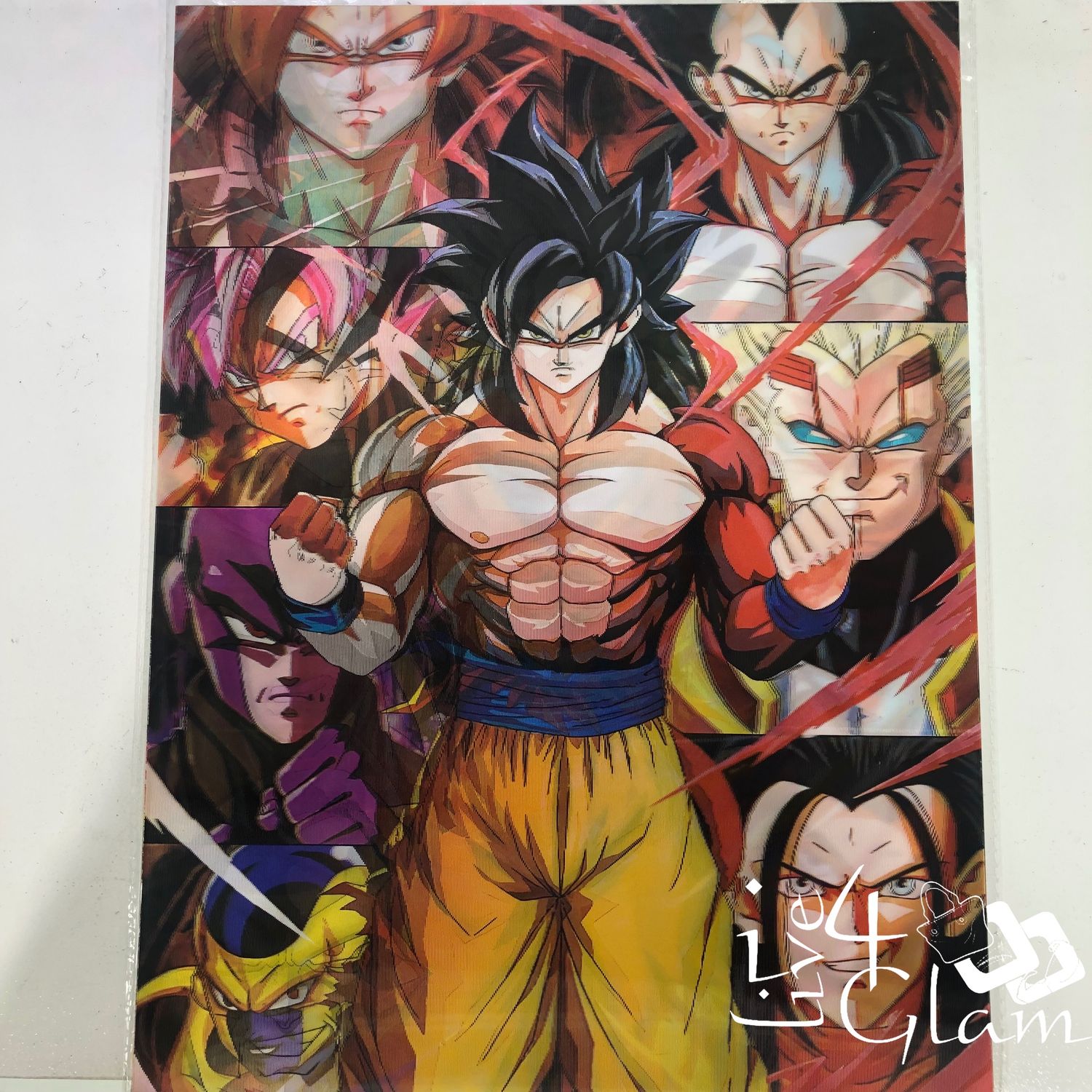 3D Holographic Poster Anime Style 1