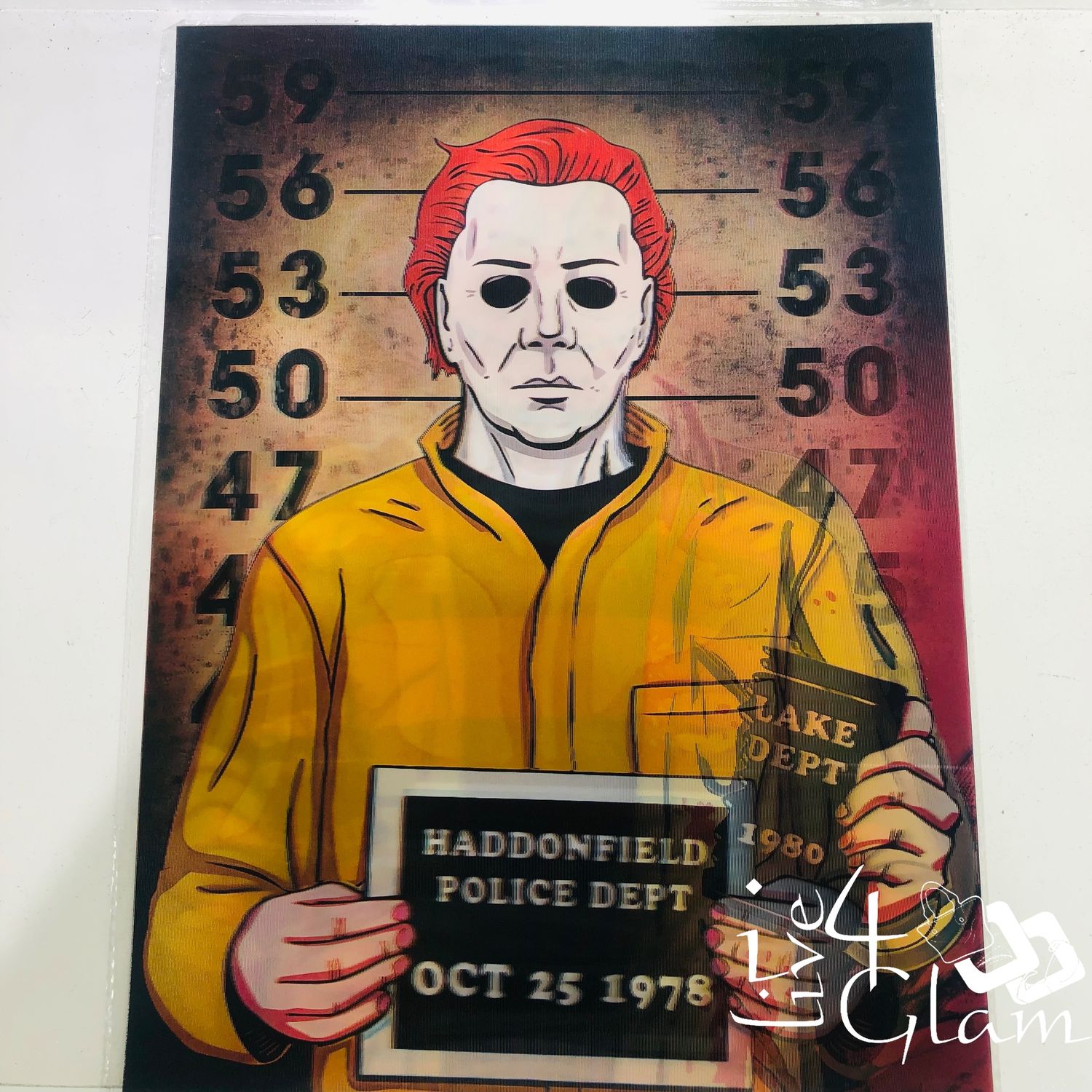 3D Holographic Poster Michael/Freddy/Jason