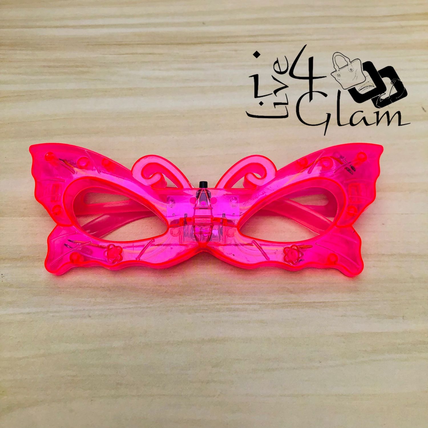 Kid&#39;s Light Up Glasses, Color: Pink