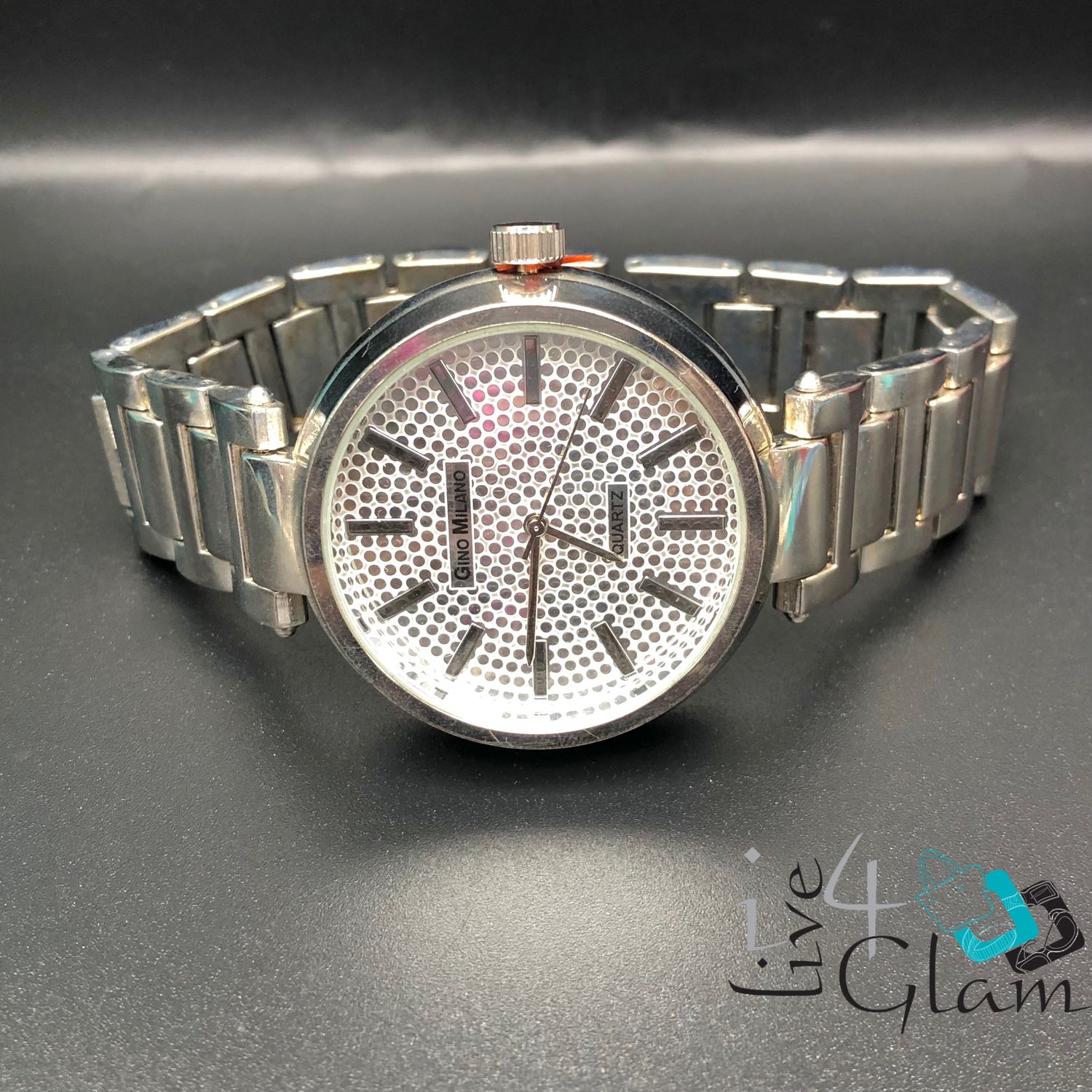 Dotface Watch, Color: Silver