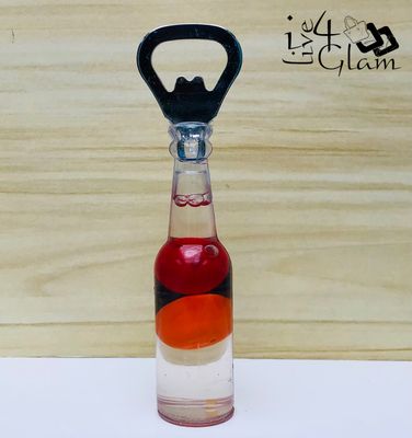 Mini Fruit Bottle Opener Red and Orange