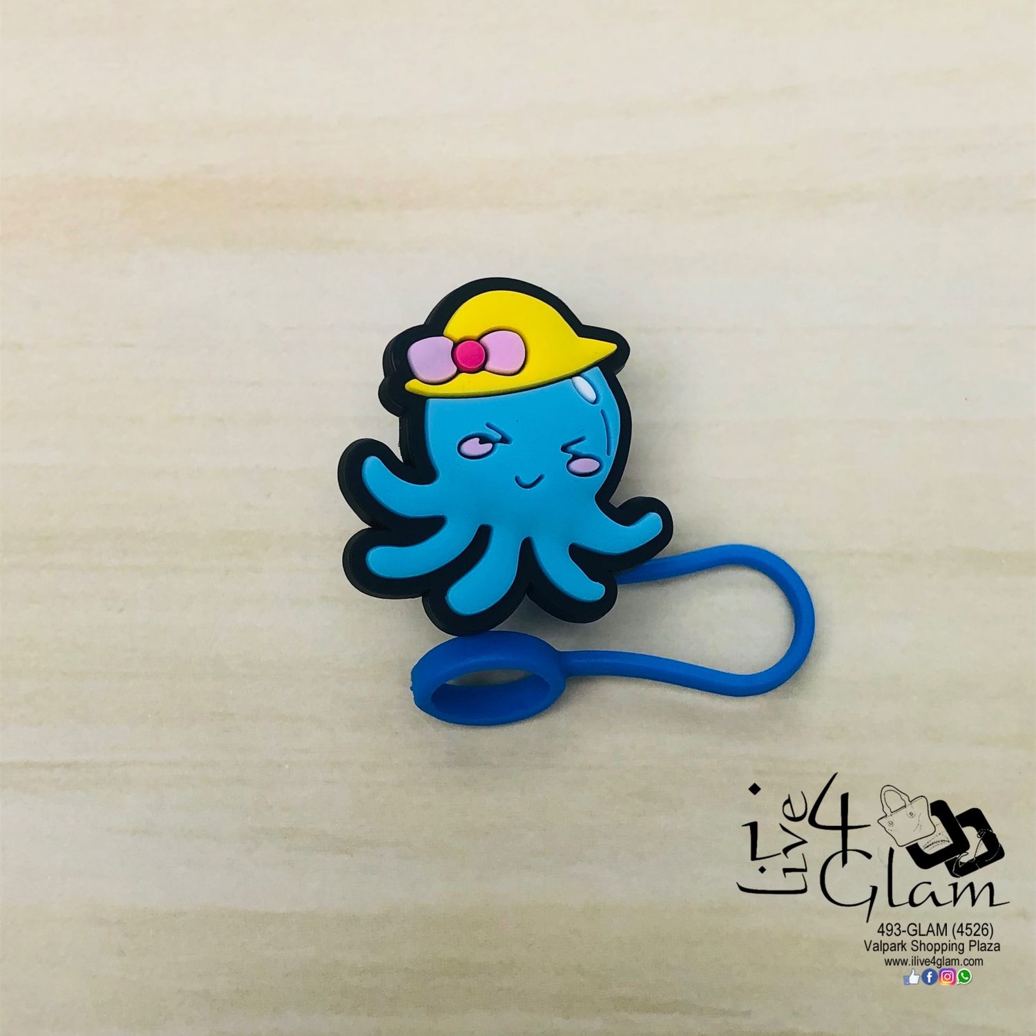 Octopus Large Straw Cover, Style: Blue