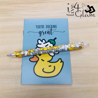 Inspirational Duck Pen &amp; Notebook