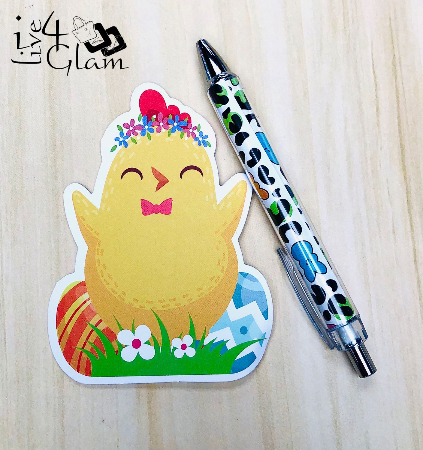 Easter Sticky Note &amp; Pen Set , Style: Style 1