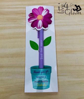 Teacher Appreciation Flower Pot Pen
