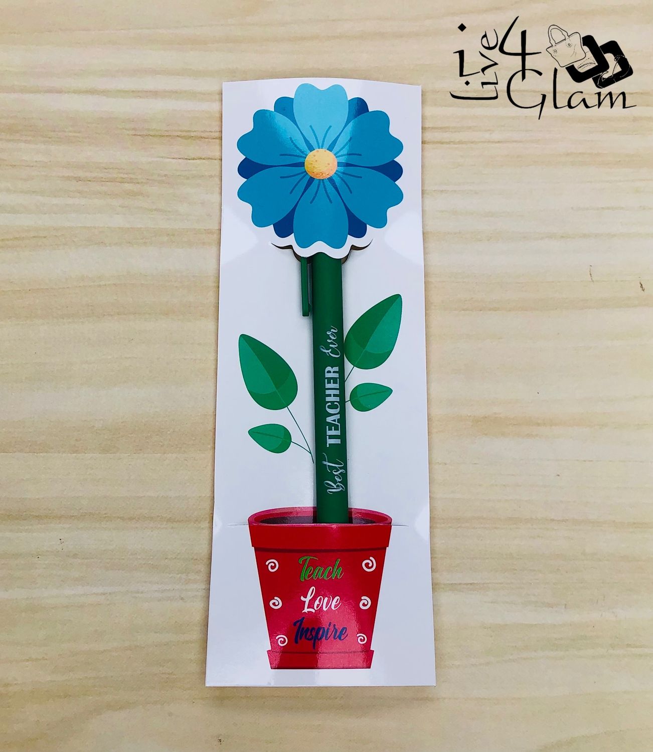 Teacher Appreciation Flower Pot Pen, Style: Style 5