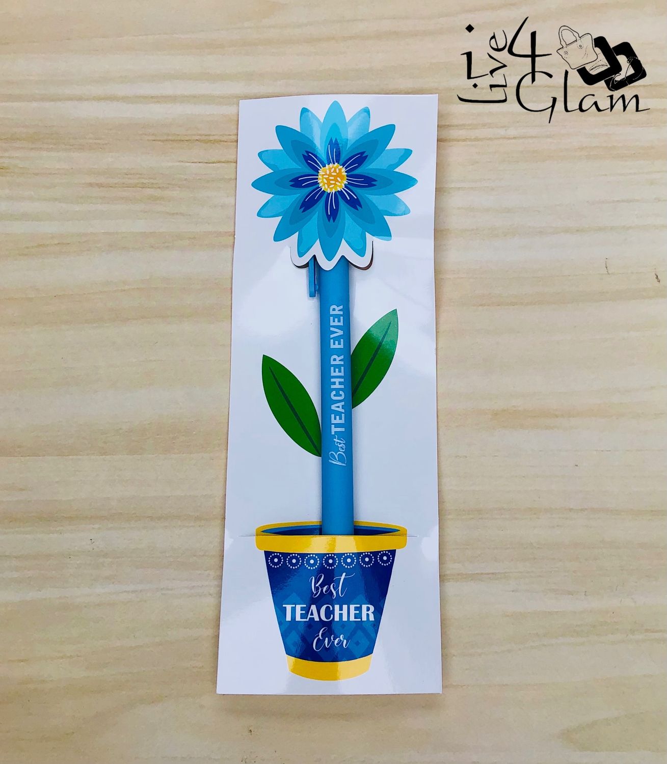 Teacher Appreciation Flower Pot Pen, Style: Style 10