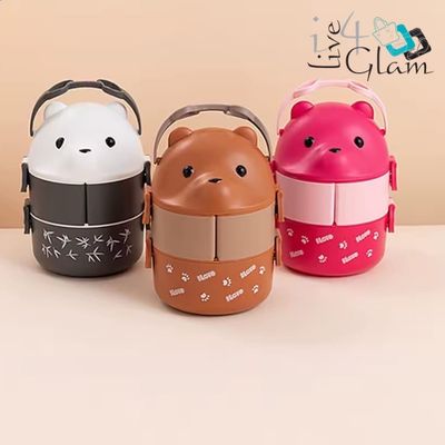 Stackable Bear Bento Lunchbox