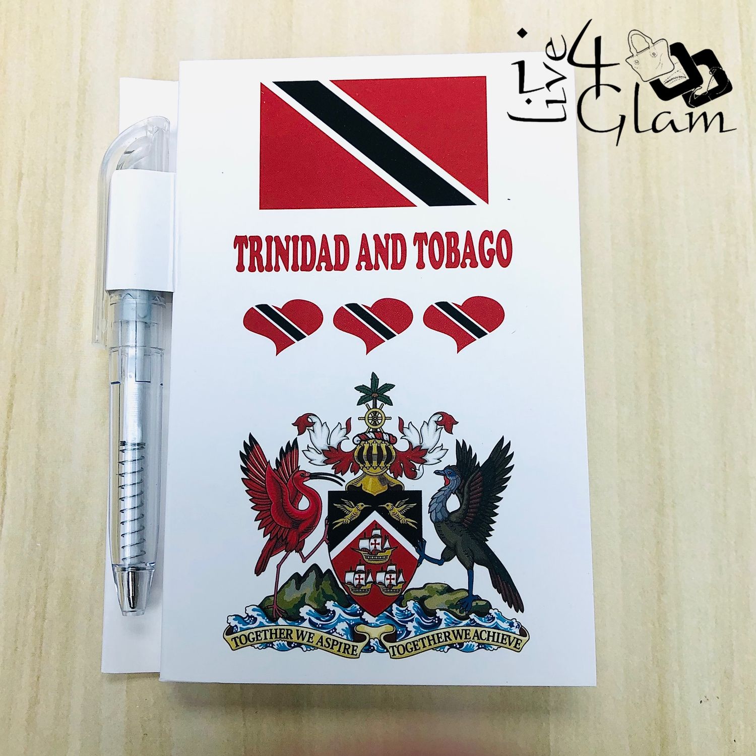 Trinidad and Tobago Pen and Notebook Set