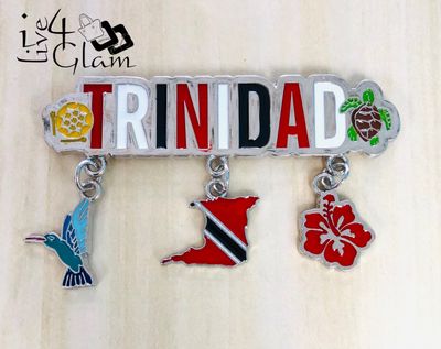Trinidad and Tobago Charm Magnet
