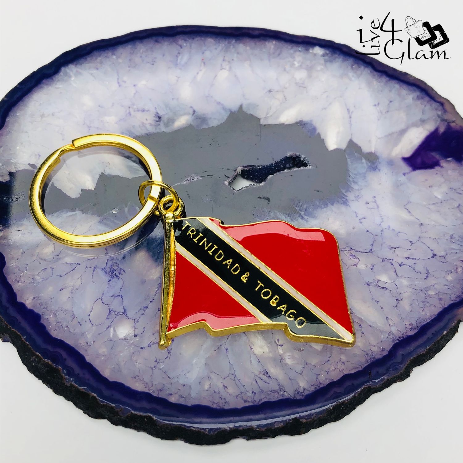 Trinidad &amp; Tobago Flag Keychain
