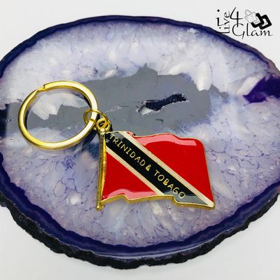 Trinidad &amp; Tobago Flag Keychain