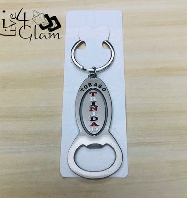 Trinidad and Tobago Bottle Keychain Opener