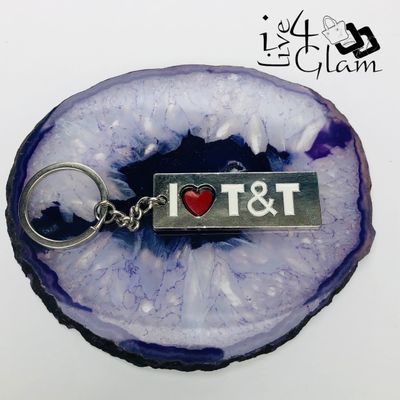 I Love Trinidad &amp; Tobago Keychain