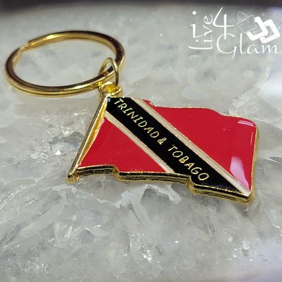 Trinidad &amp; Tobago Flag Keychain