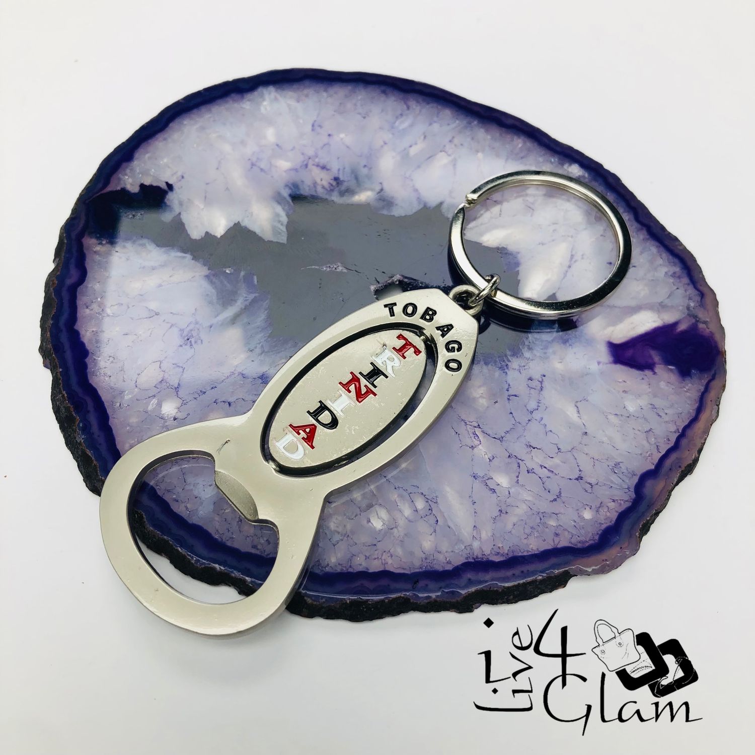 Trinidad and Tobago Bottle Keychain Opener