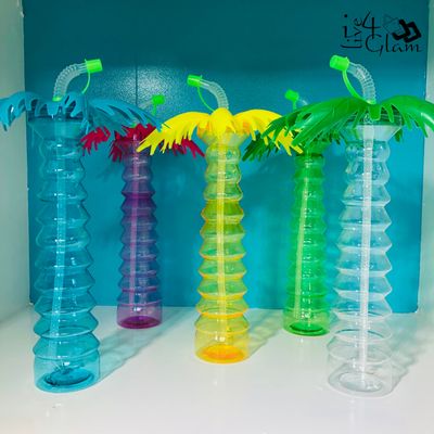 Palm Tree Cup Blue