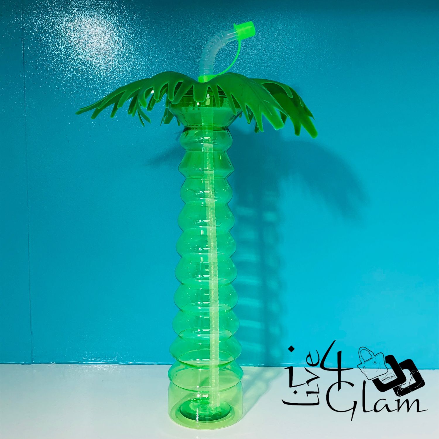 Palm Tree Cup Green