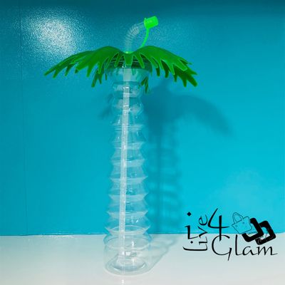 Palm Tree Cup Clear