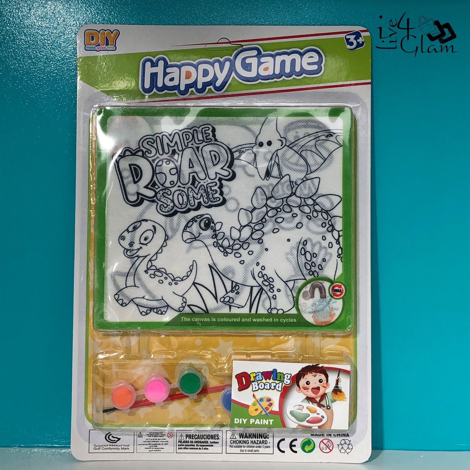 Washable Roarsome Colouring Set