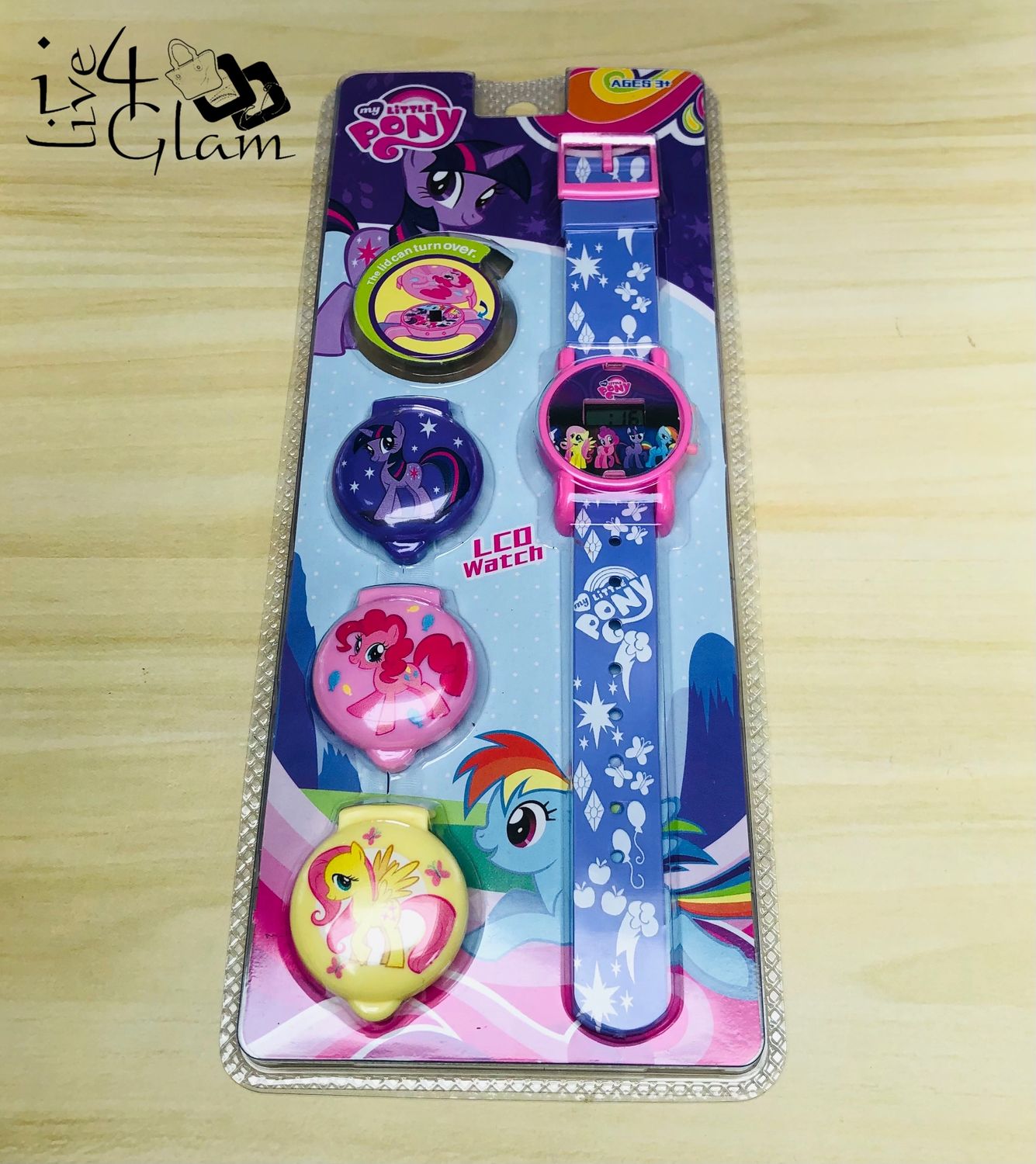 My Little Pony Kid&#39;s LCD Watch with Changeable Lid